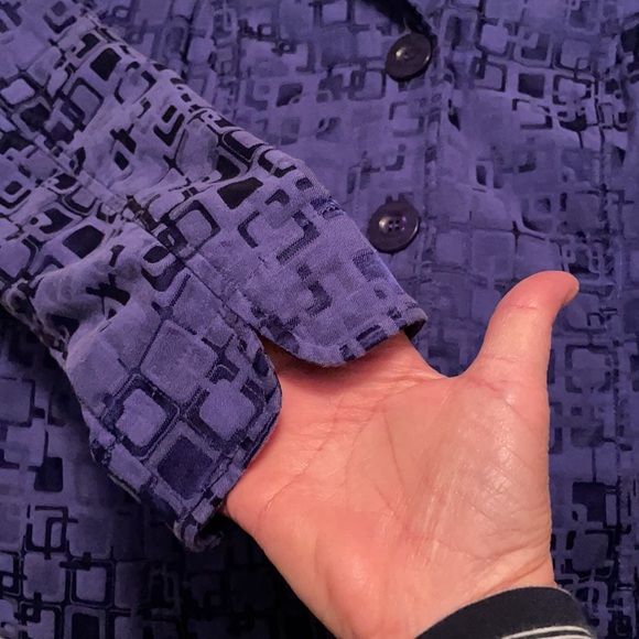 Chico’s Periwinkle Jacket Size 1 (Medium) - Picture 5 of 5